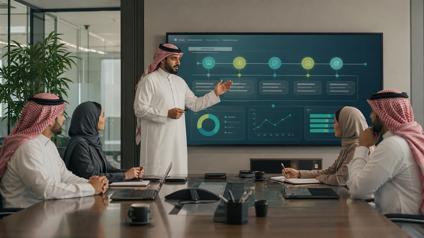 رحلة عمل استشارية سعودية